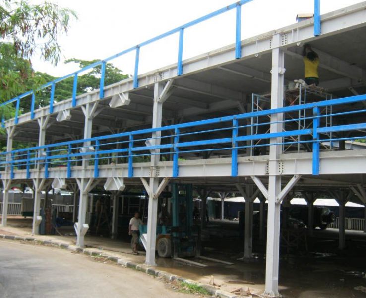 PARKING CONSTRUCTION - COLUMN CONFIGURATION