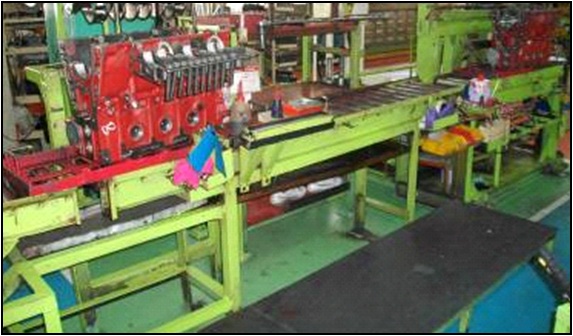 PRODUCTION ROLLER TABLE