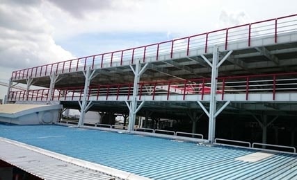2 PARKIR MOBIL BERTINGKAT KNOCKDOWN TRANSMART TAHAP 2